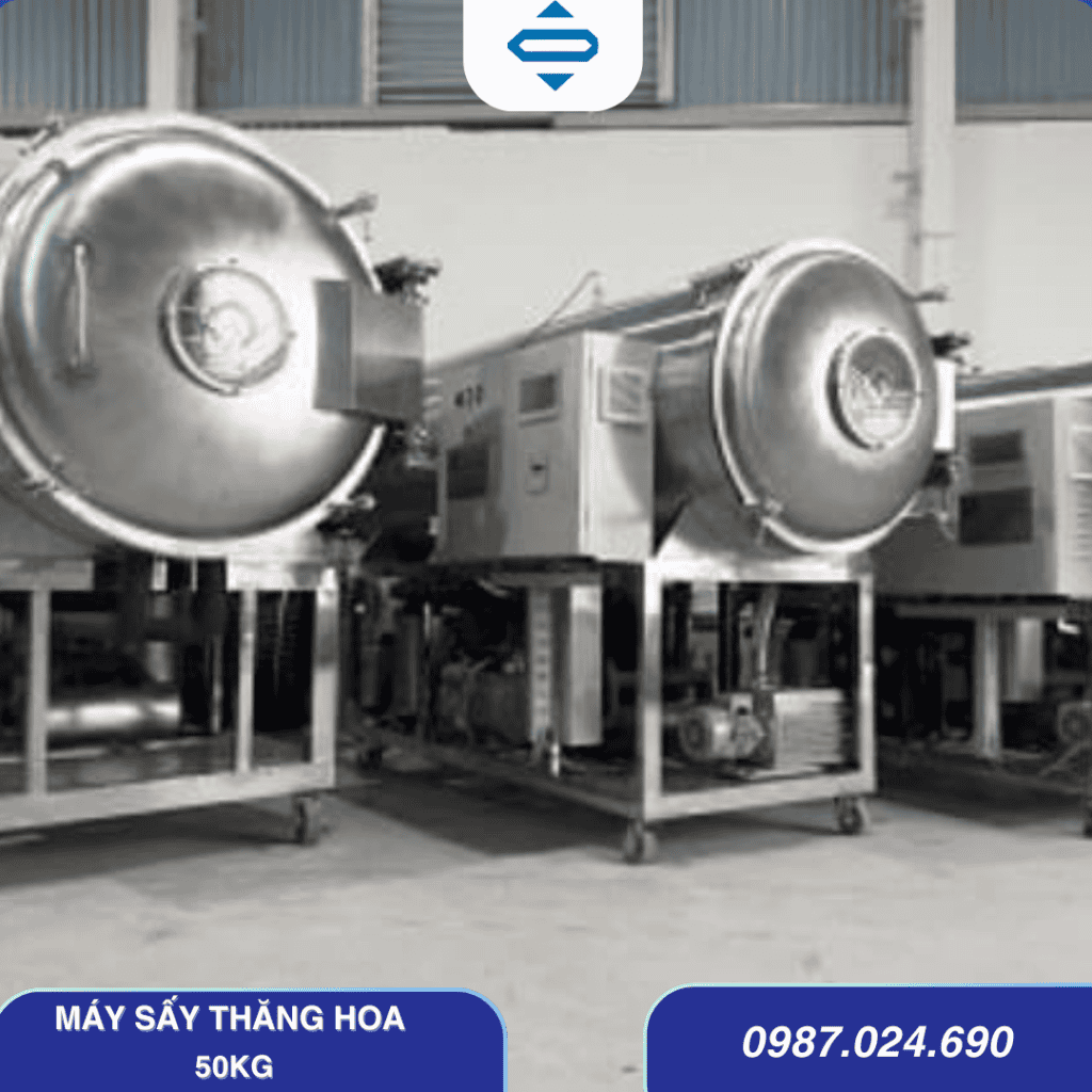 Giá Máy Sấy Thăng Hoa 50kg