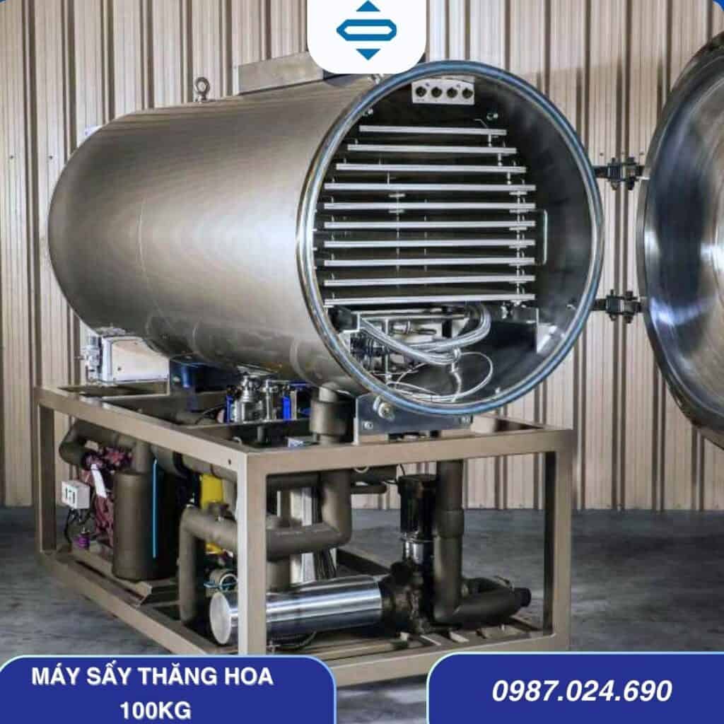 Máy Sấy Thăng Hoa 100kg