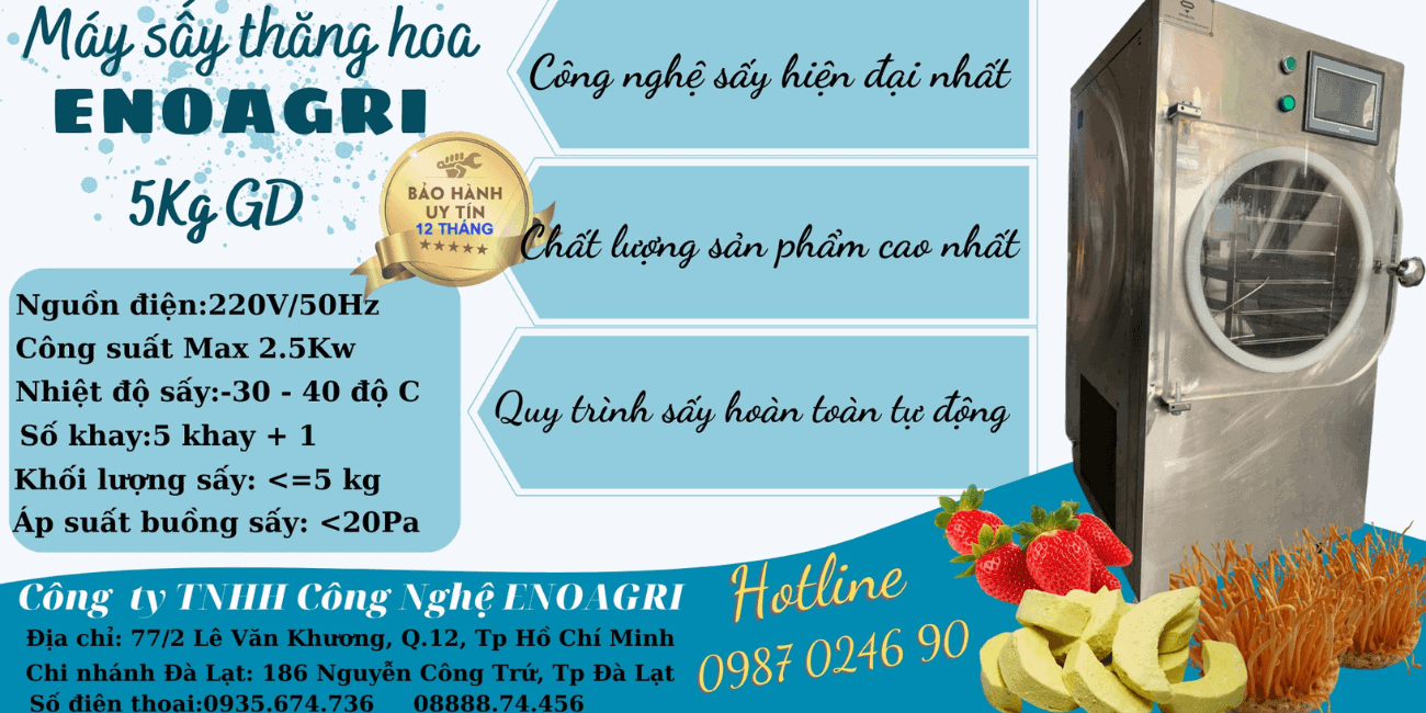 Giá cả máy sấy lạnh cạnh tranh nhất thị trường Việt Nam
