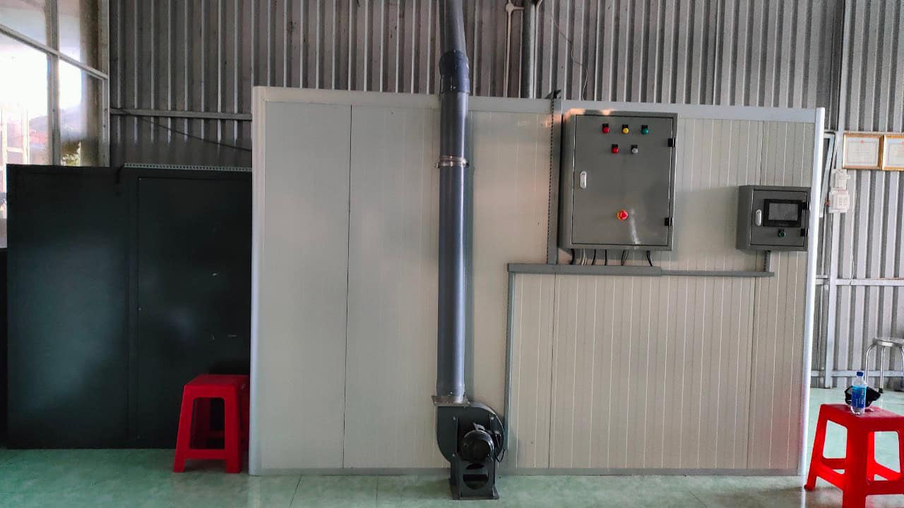 Máy sấy bơm nhiệt 500kg