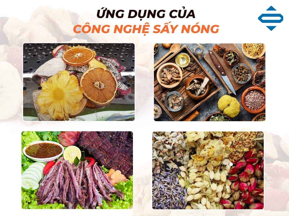 Máy sấy bơm nhiệt phù hợp với rau củ tươi