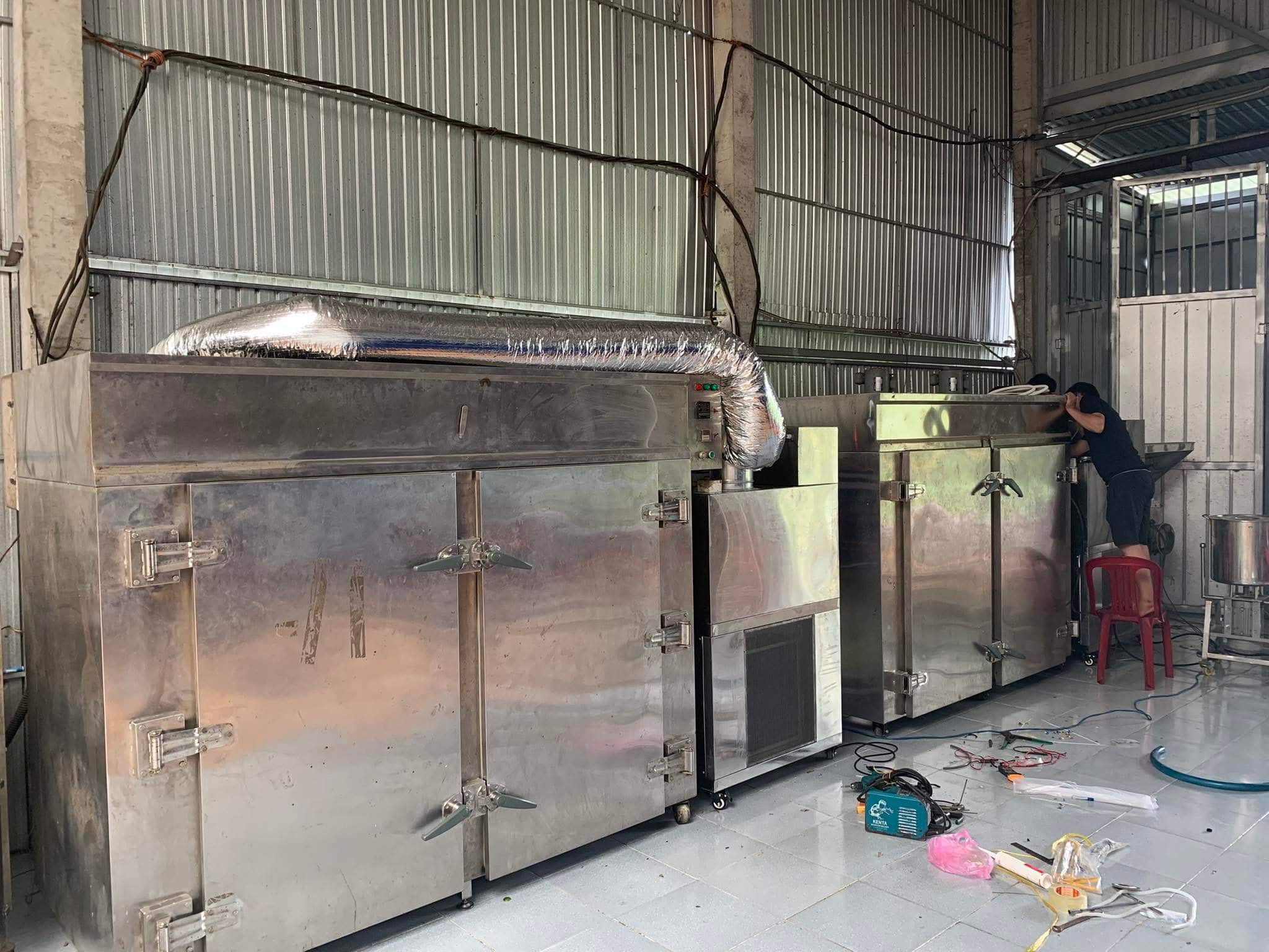 Bàn giao máy sấy khoai 400kg tại Lâm Đồng