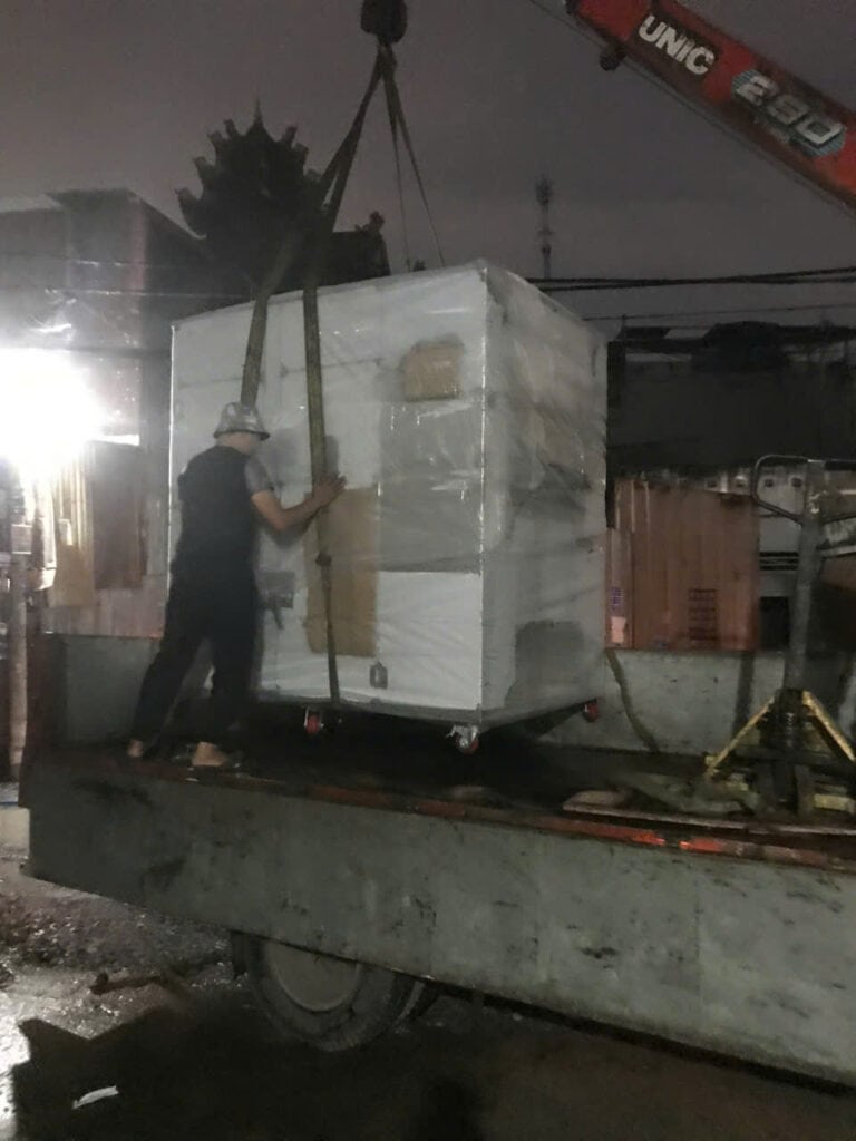 máy sấy lạnh 200kg enoagri lên đường