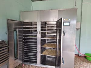 Vận hành máy sấy lạnh 200kg