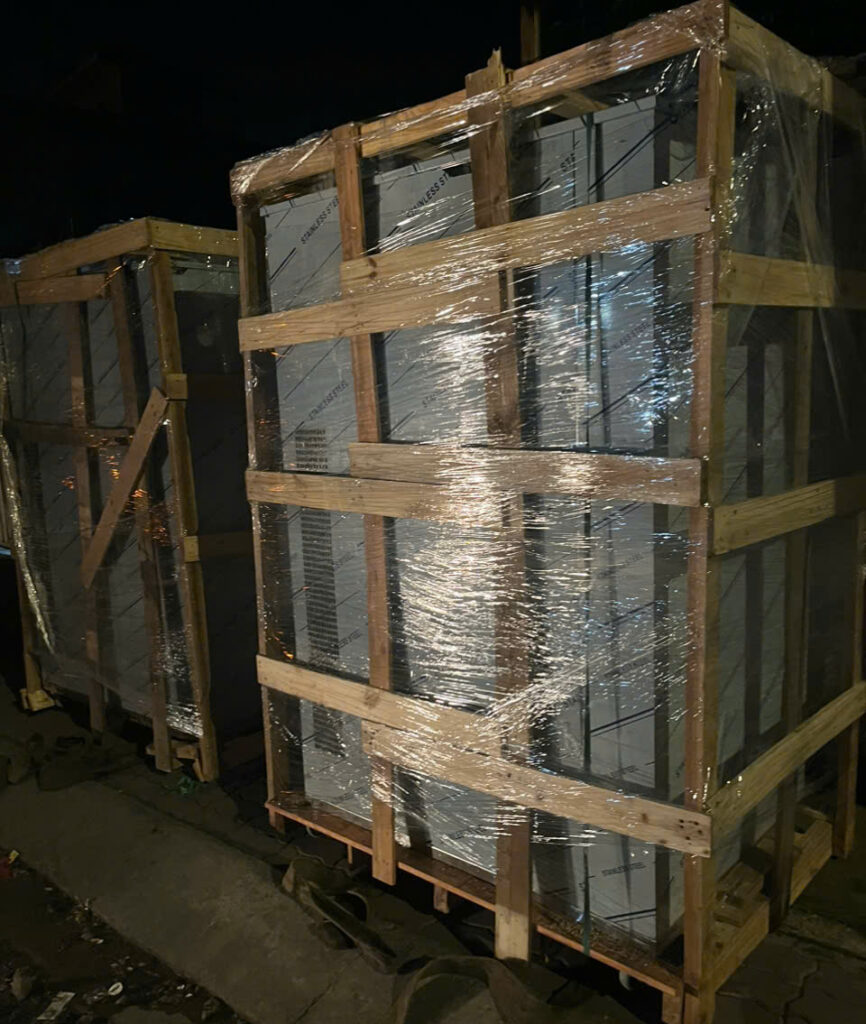 máy sấy lạnh 80kg xuất khẩu