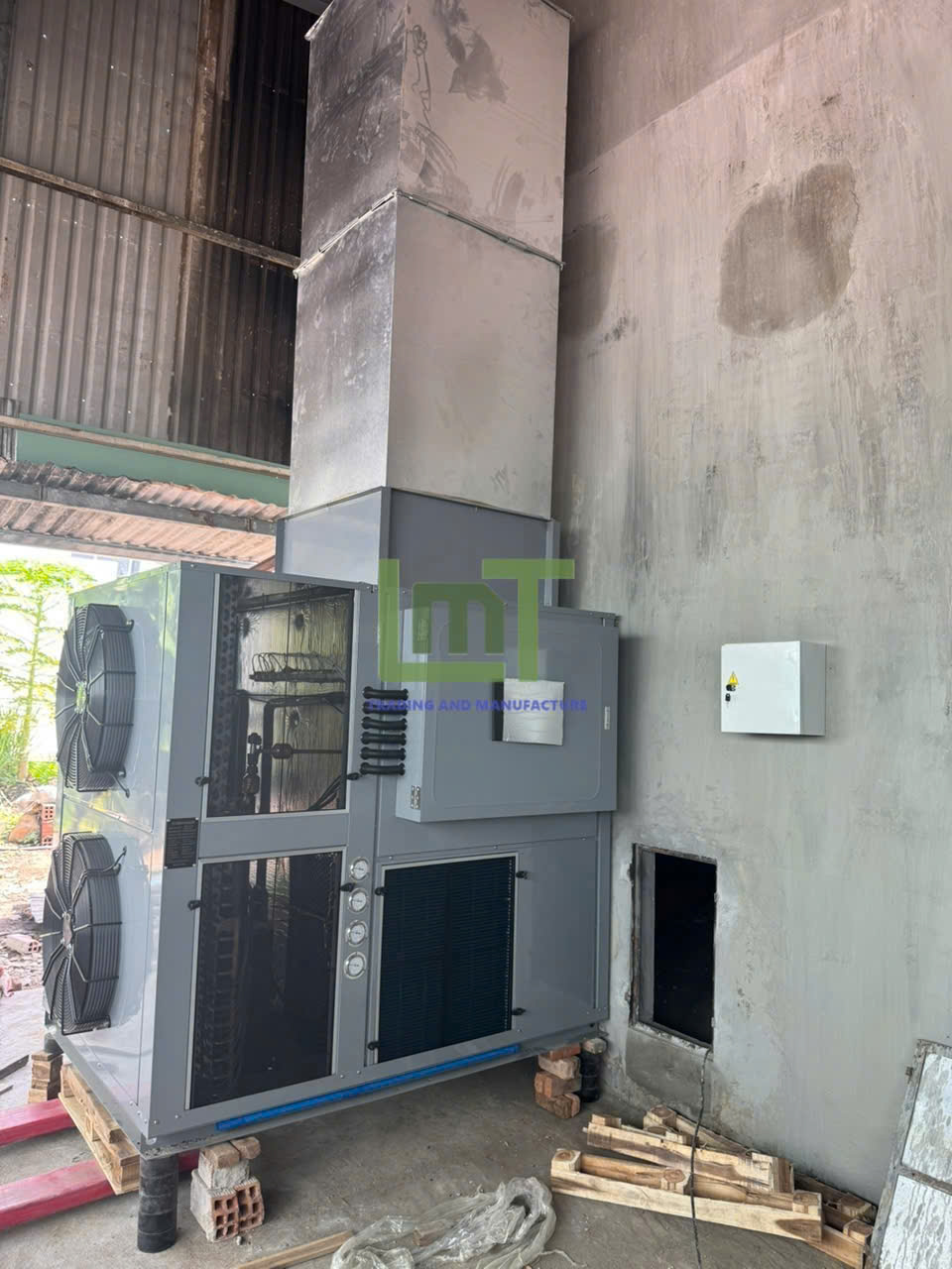 lò sấy gỗ bơm nhiệt